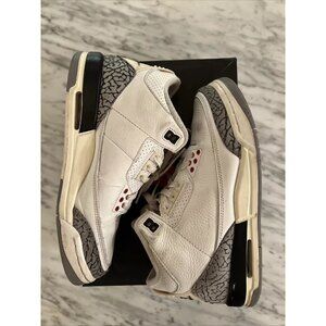 Jordan 3 Retro Mid White Cement Reimagined Great Shape Size 7